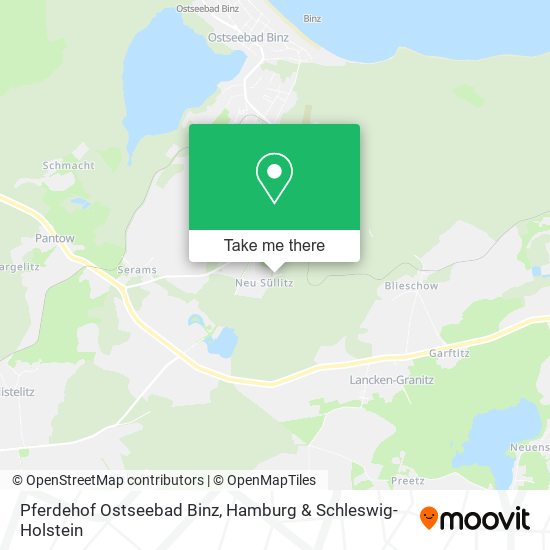 Pferdehof Ostseebad Binz map