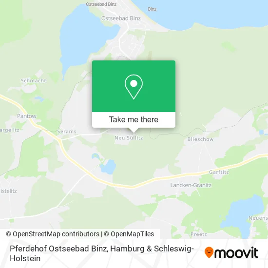 Карта Pferdehof Ostseebad Binz