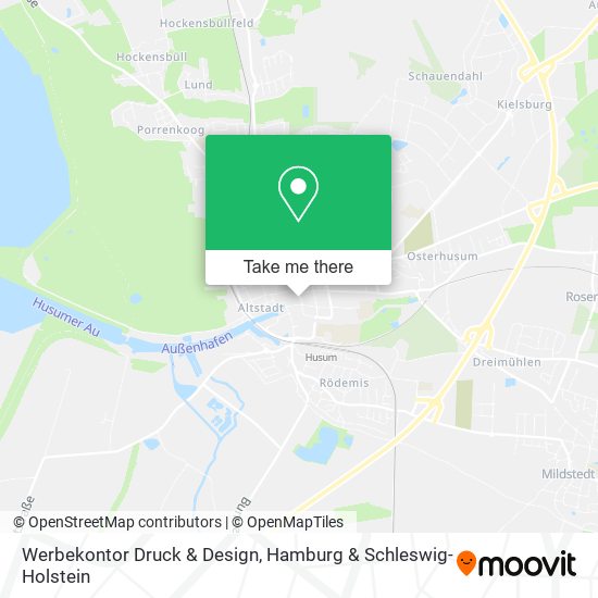 Werbekontor Druck & Design map