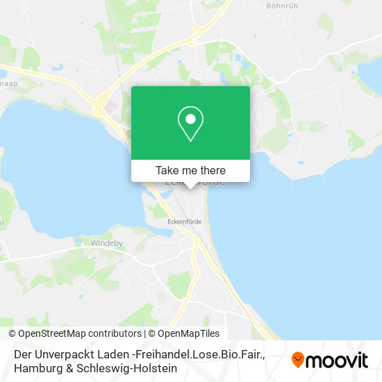 Карта Der Unverpackt Laden -Freihandel.Lose.Bio.Fair.