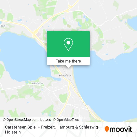 Carstensen Spiel + Freizeit map