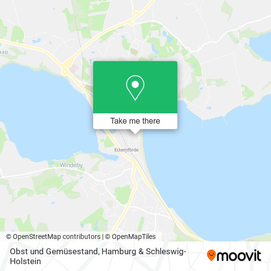 Obst und Gemüsestand map
