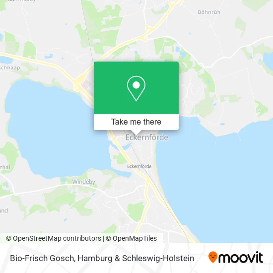 Карта Bio-Frisch Gosch