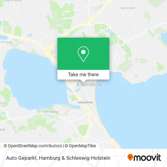 Карта Auto Geparkt