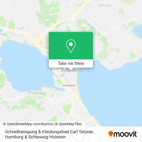 Schnellreinigung & Kleidungsbad Carl Tetzner map
