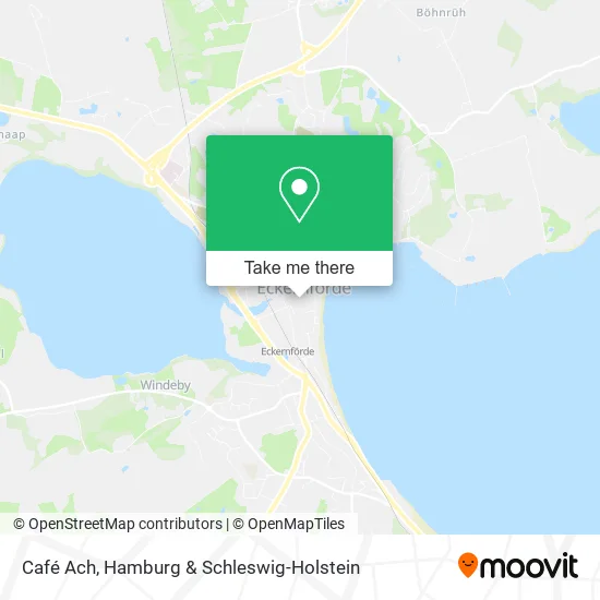 Café Ach map