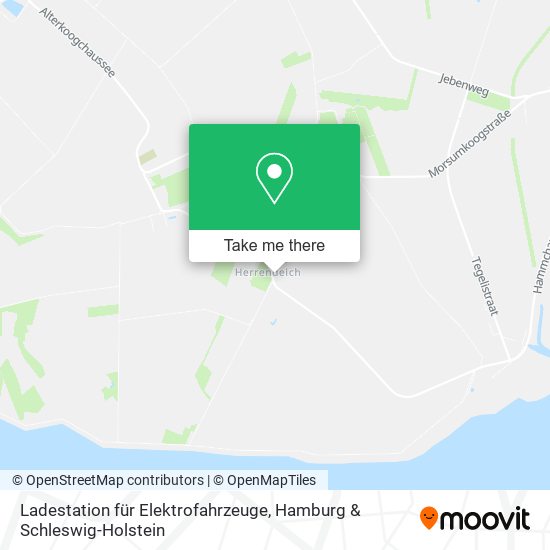 Ladestation für Elektrofahrzeuge map