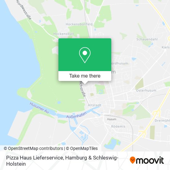 Pizza Haus Lieferservice map