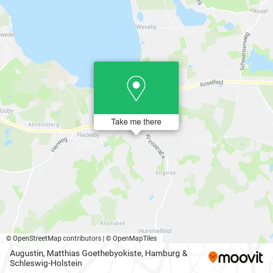 Карта Augustin, Matthias Goethebyokiste