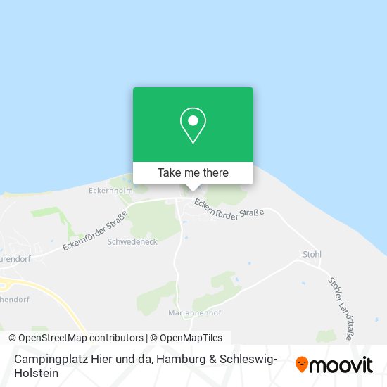Campingplatz Hier und da map