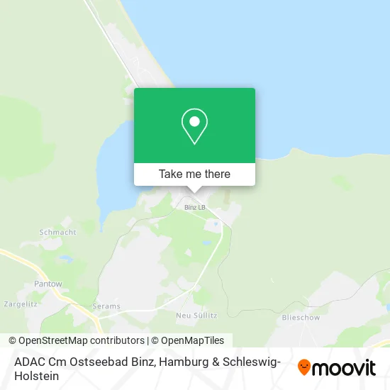 Карта ADAC Cm Ostseebad Binz