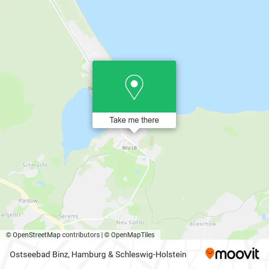 Карта Ostseebad Binz