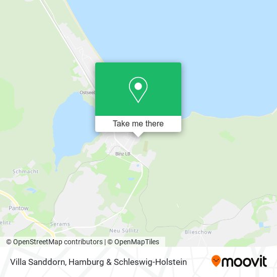 Villa Sanddorn map