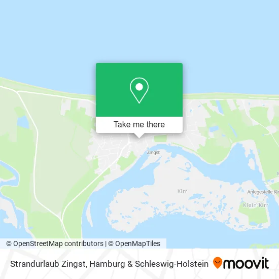 Карта Strandurlaub Zingst