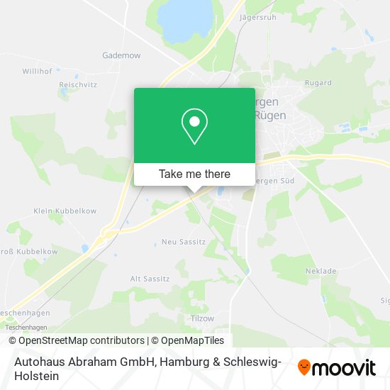 Autohaus Abraham GmbH map