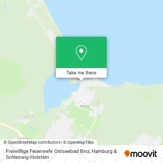 Карта Freiwillige Feuerwehr Ostseebad Binz