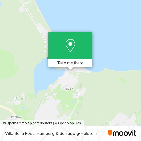 Villa Bella Rosa map