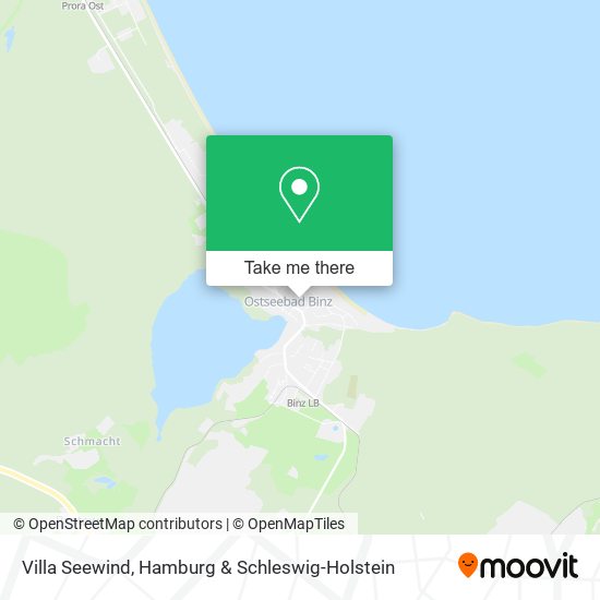 Villa Seewind map