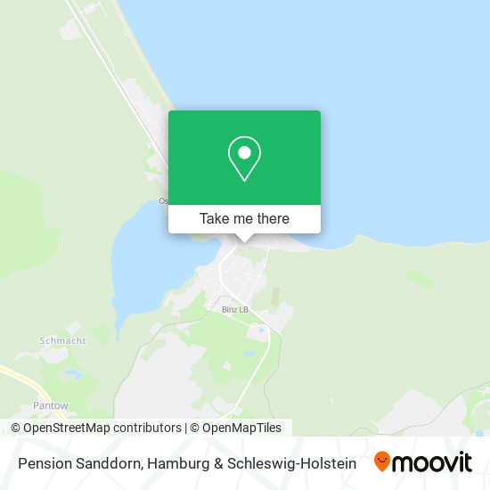 Pension Sanddorn map