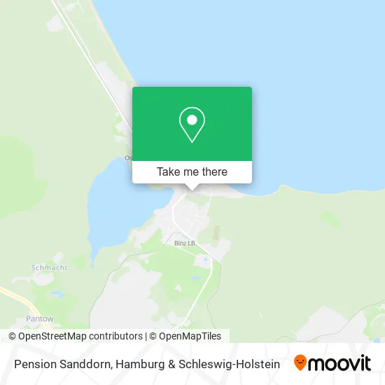 Карта Pension Sanddorn