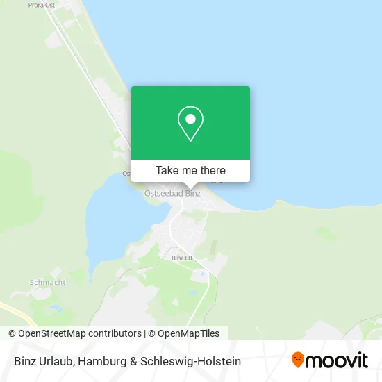 Карта Binz Urlaub