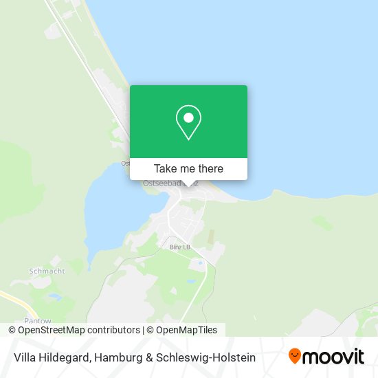 Villa Hildegard map