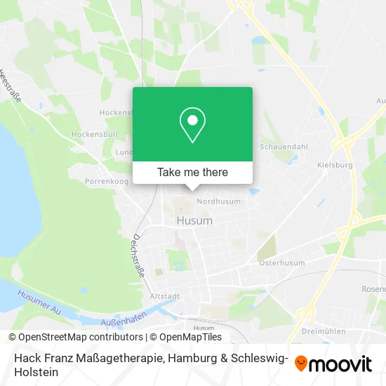Карта Hack Franz Maßagetherapie