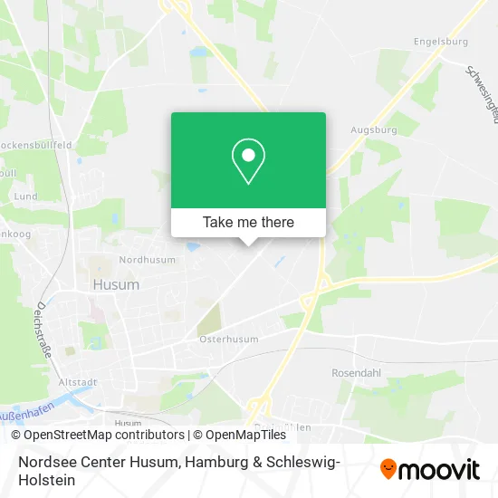 Nordsee Center Husum map