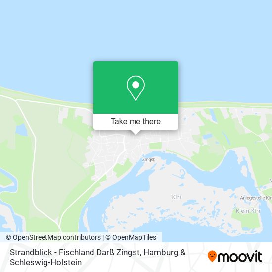 Strandblick - Fischland Darß Zingst map