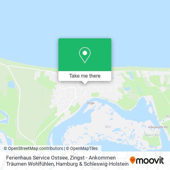 Ferienhaus Service Ostsee, Zingst - Ankommen Träumen Wohlfühlen map