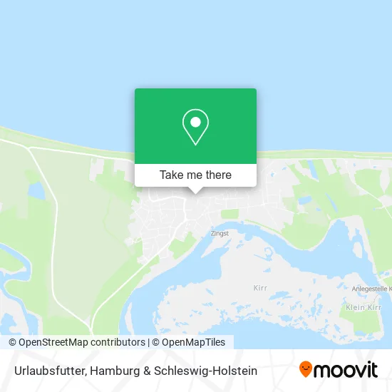 Карта Urlaubsfutter