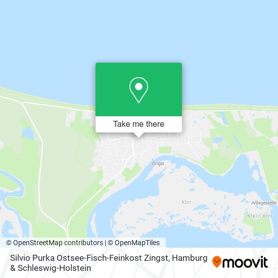 Silvio Purka Ostsee-Fisch-Feinkost Zingst map
