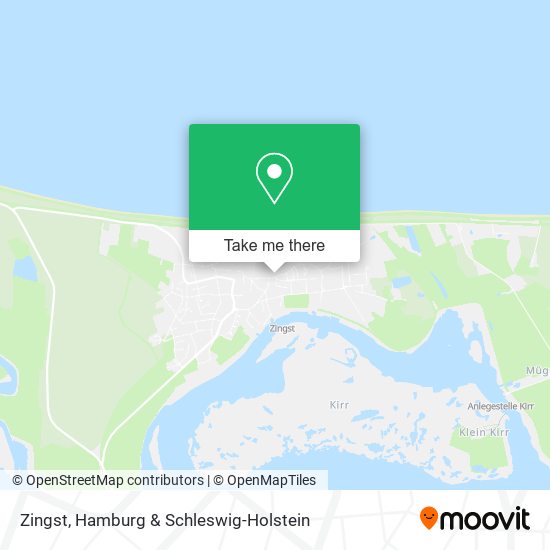 Zingst map