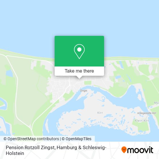 Pension Rotzoll Zingst map