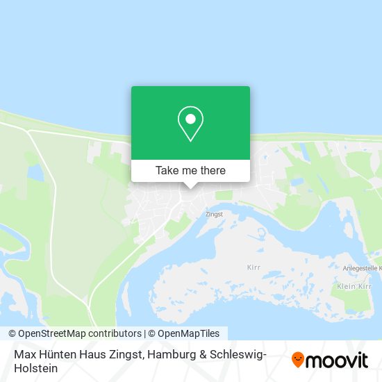 Max Hünten Haus Zingst map
