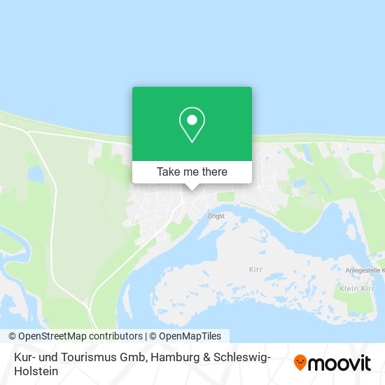 Kur- und Tourismus Gmb map