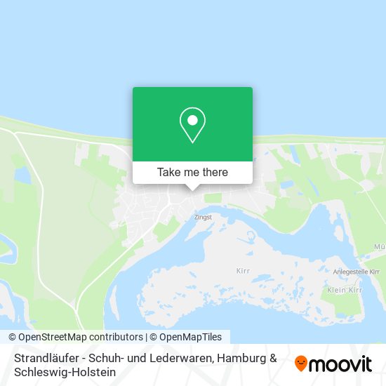 Strandläufer - Schuh- und Lederwaren map