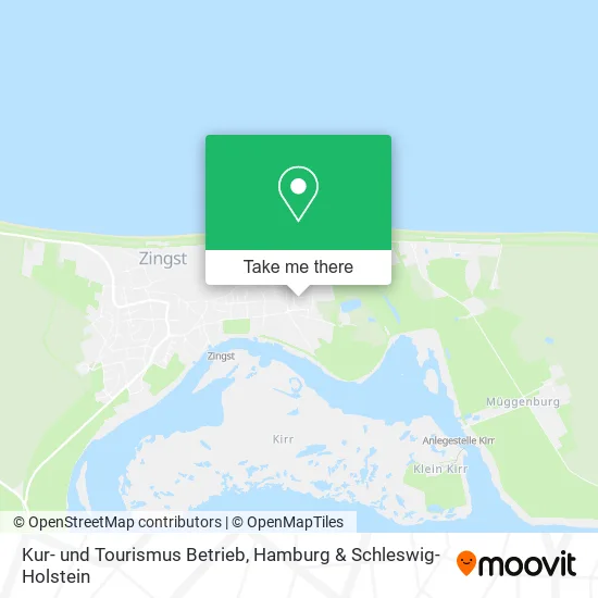 Kur- und Tourismus Betrieb map