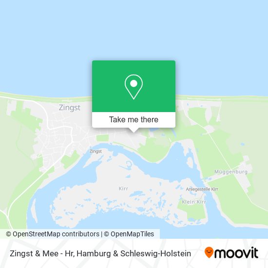 Zingst & Mee - Hr map