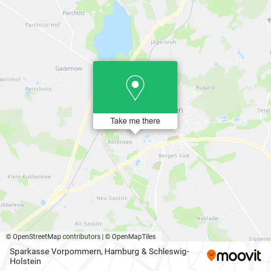 Карта Sparkasse Vorpommern