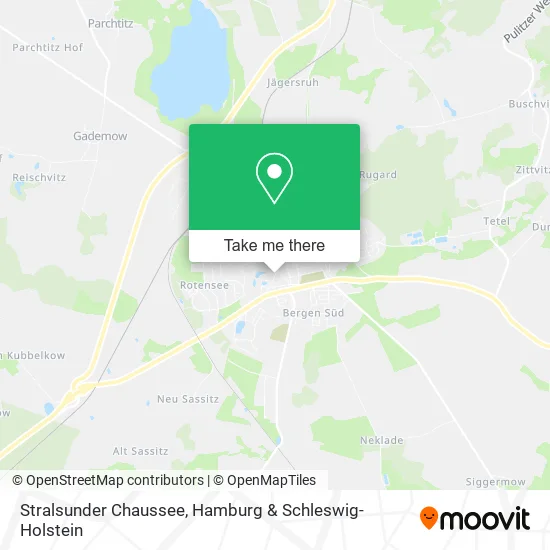 Stralsunder Chaussee map