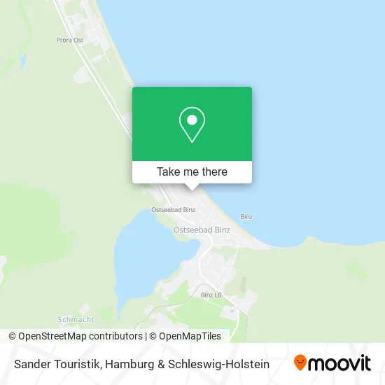 Sander Touristik map