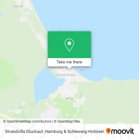 Карта Strandvilla Gluckauf