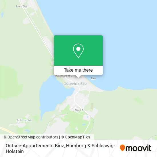 Карта Ostsee-Appartements Binz