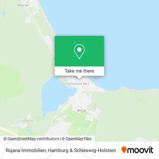 Карта Rujana Immobilien