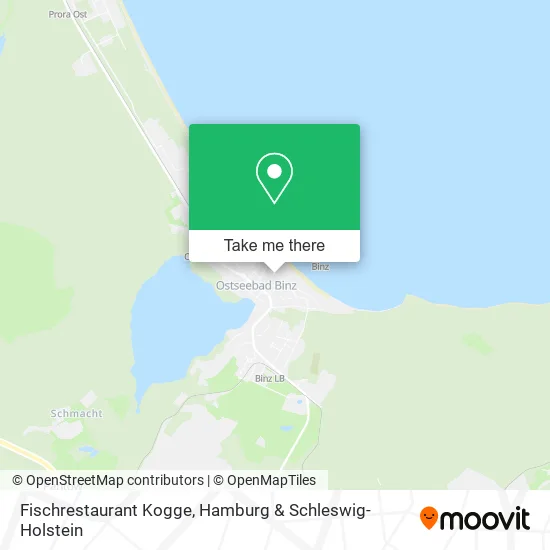 Карта Fischrestaurant Kogge