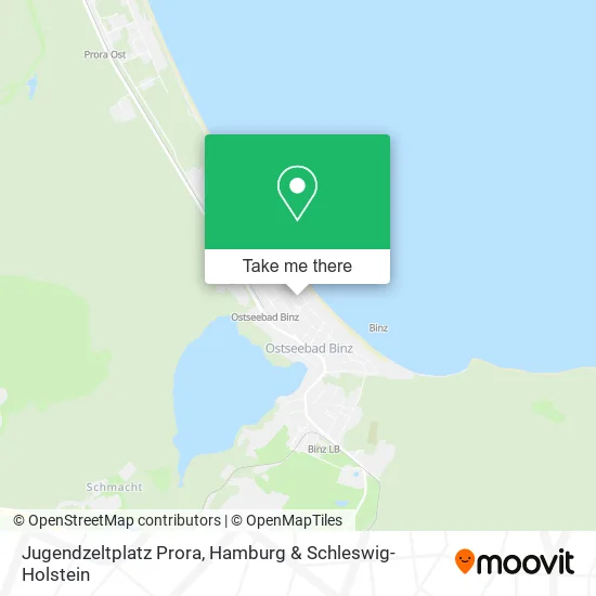 Карта Jugendzeltplatz Prora