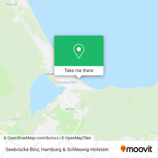 Карта Seebrücke Binz