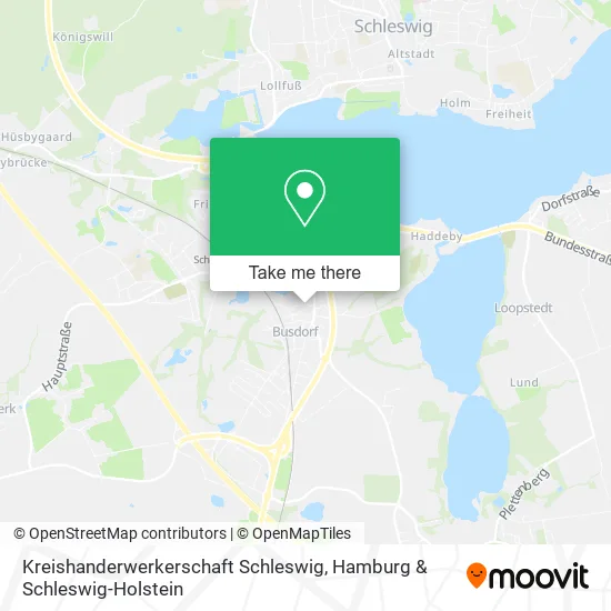 Карта Kreishanderwerkerschaft Schleswig