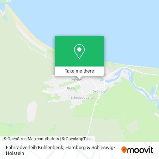 Fahrradverleih Kuhlenbeck map